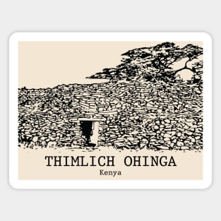 Thimlich Ohinga Archaeological Site - Kenya Magnet